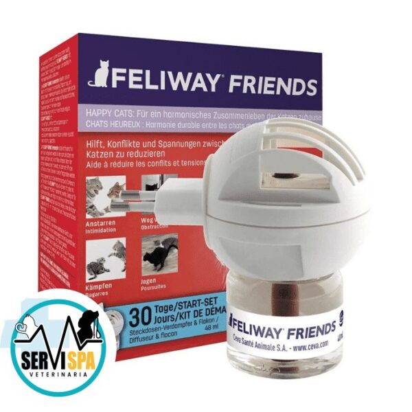 Feliway Friends Difusor + Repuesto 48ml
