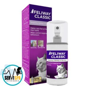 Feliway Spray 60ml Calmador Temporal Spray Servispa Veterinaria septiembre 9, 2025 - https://servispavet.cl medicina veterinaria