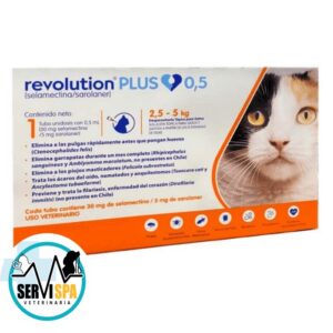 Revolution Plus 2.5 5 Kg Antiparasitario Servispa Veterinaria septiembre 9, 2025 - https://servispavet.cl medicina veterinaria