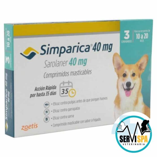 Simparica 10-20kg 3 Comprimidos