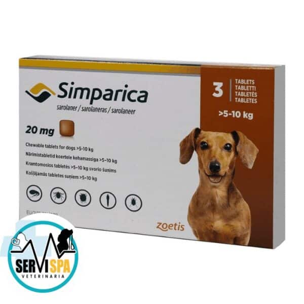 Simparica 5-10 kg 3 Comprimidos