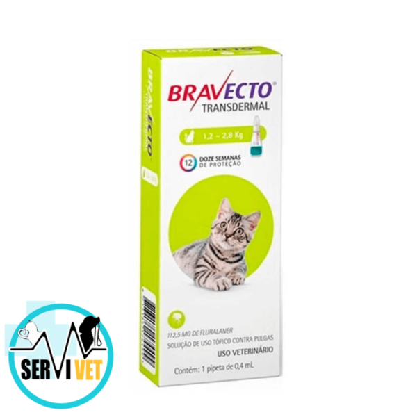 bravecto 1.2-2.8 kg