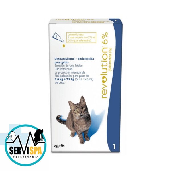 Revolution Gato 6% Pipeta